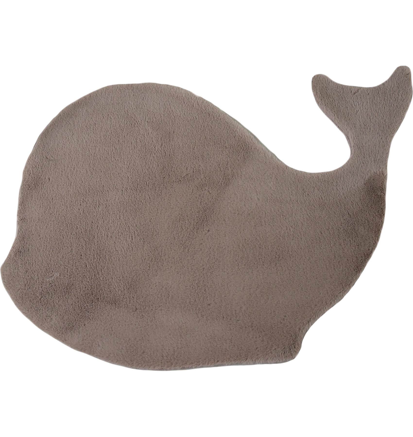 Whale Shape Rug | Beige