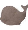 Whale Shape Rug | Beige 