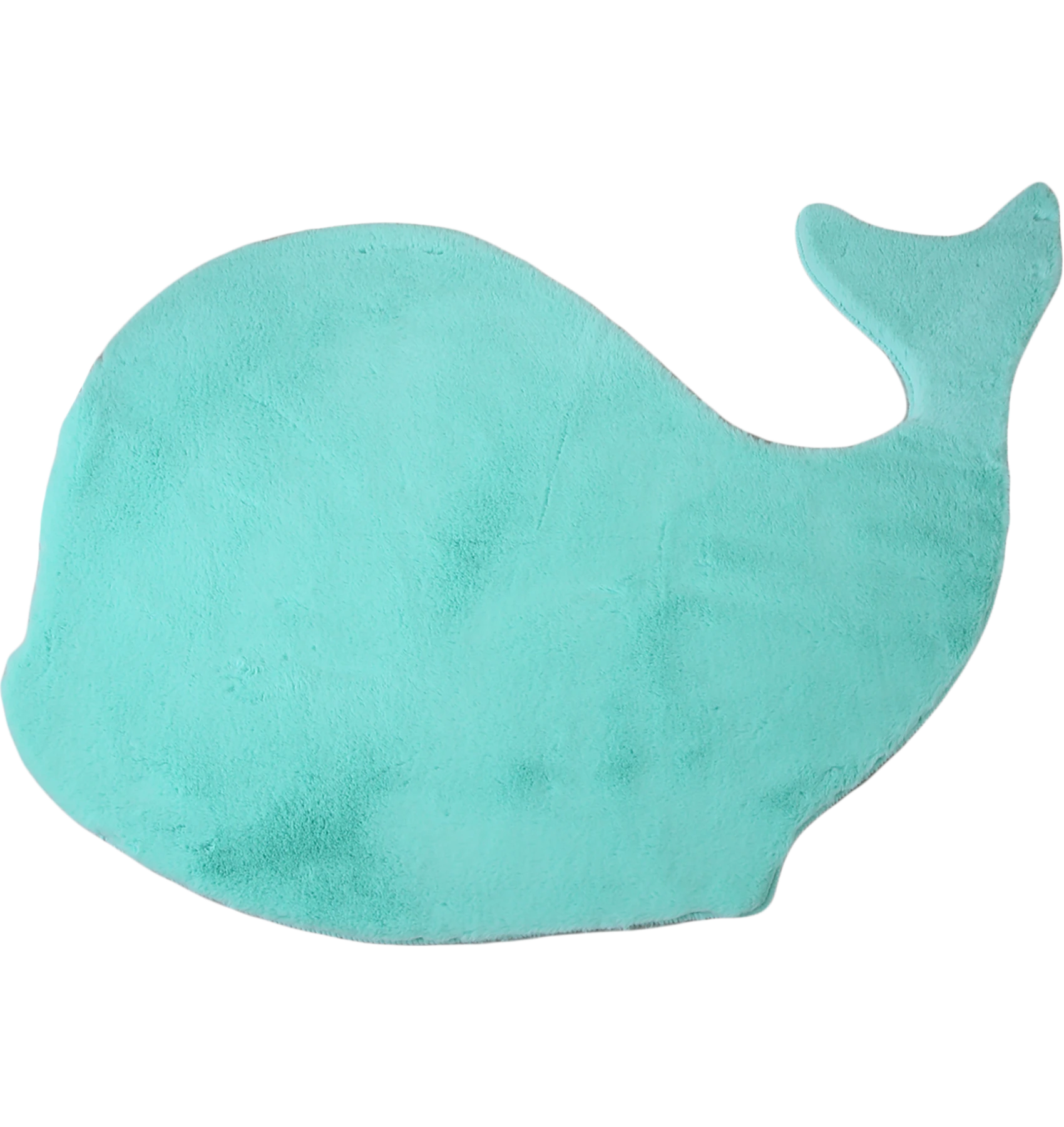 Whale Shape Rug | Mint