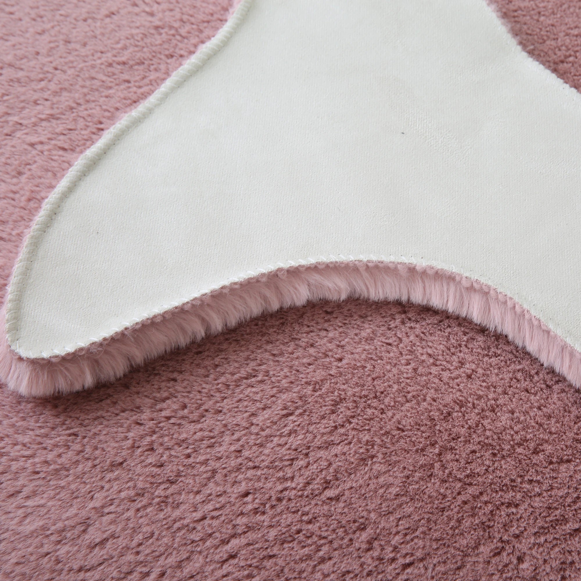 Whale Shape Rug | Pink