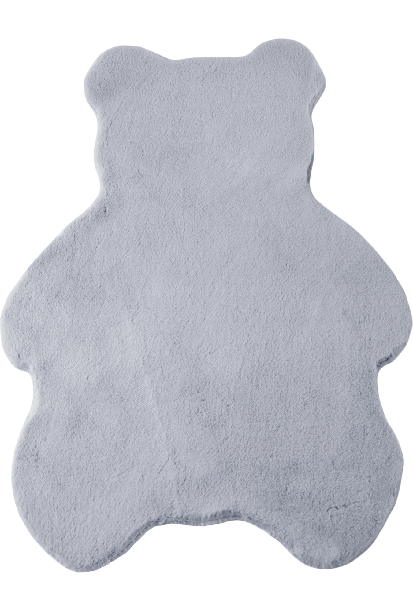 Bear Form Stylish Rug | Silver