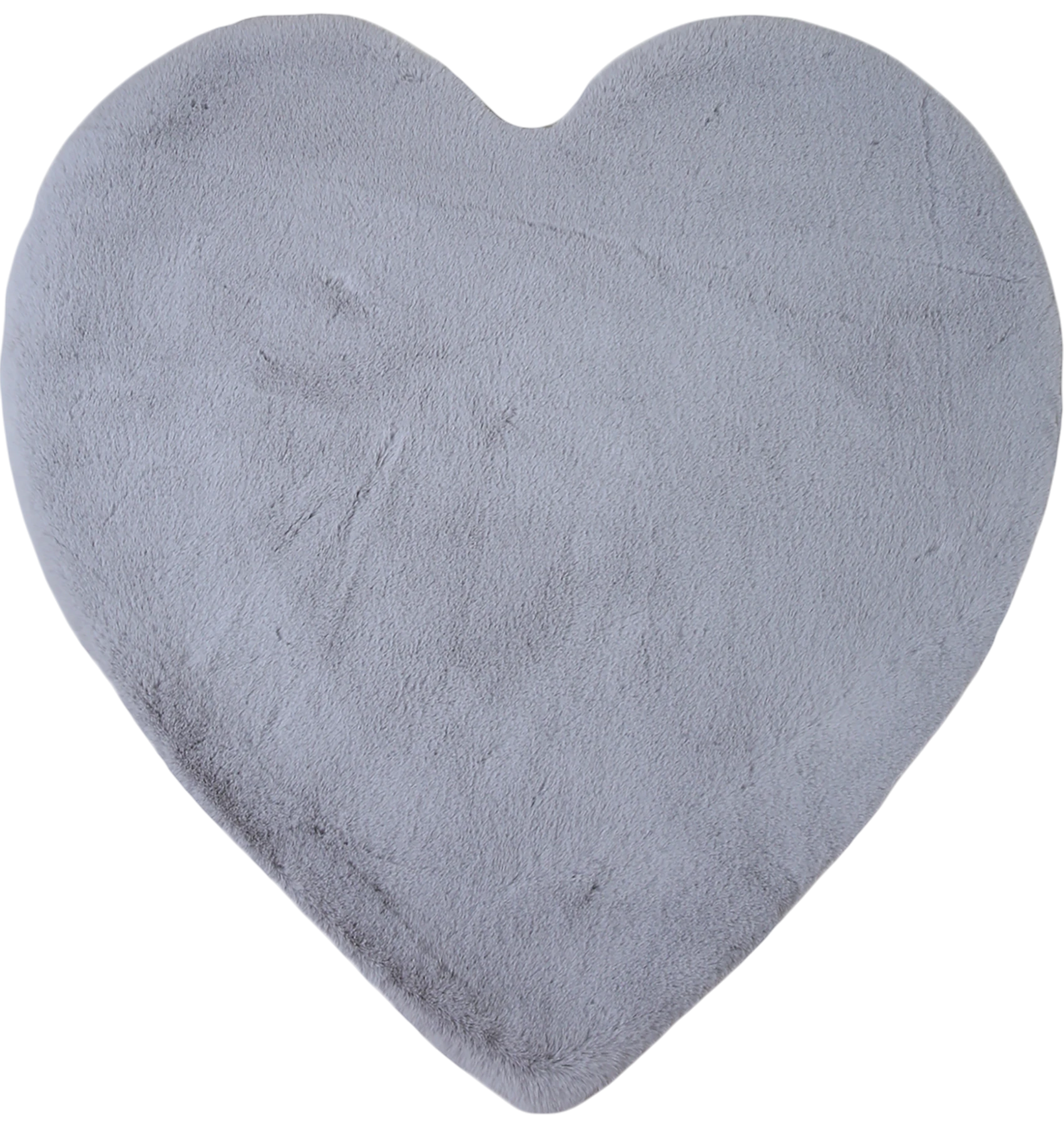 Heart Form Rug | Silver