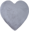Heart Form Rug | Silver 