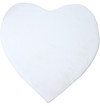Heart Form Rug | White White