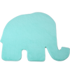 Elephant Shape Rug | Mint Mint