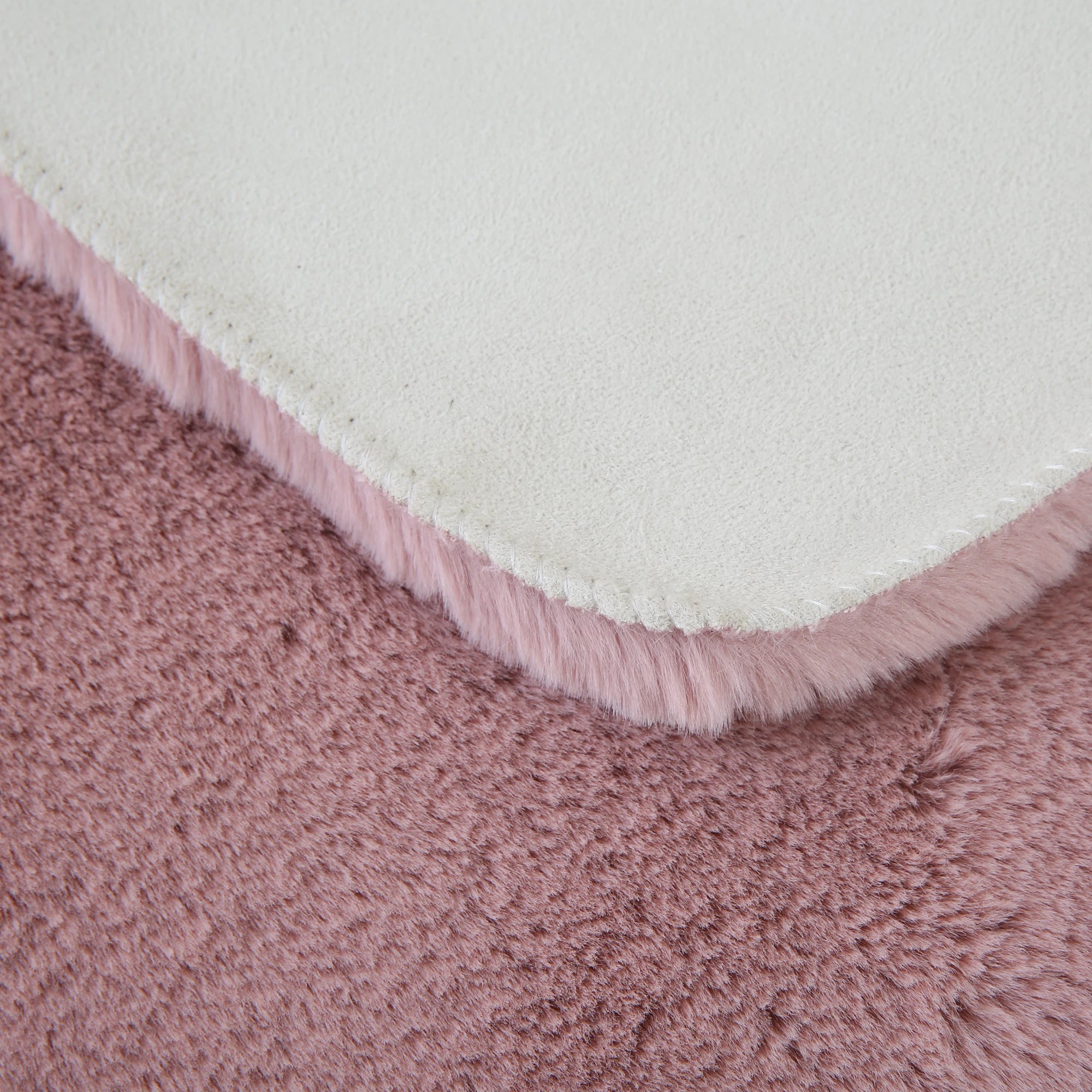 Elephant Shape Rug | Pink