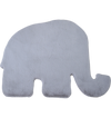 Elephant Shape Rug | Silver Silver