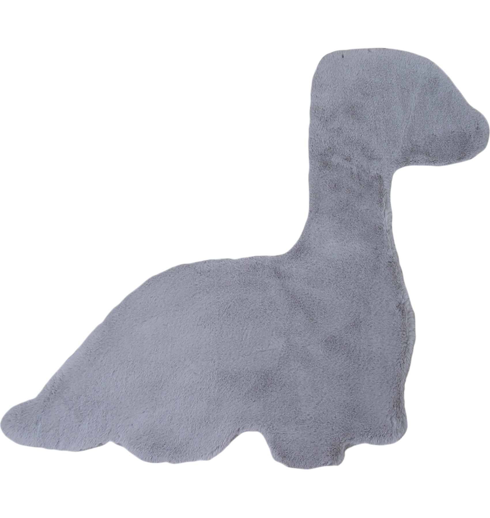 Dino Form Rug | Silver