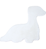 Dino Form Rug | White 
