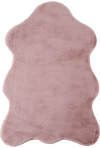 Sheepskin Imitation Chic Decor Rug | Pink Pink