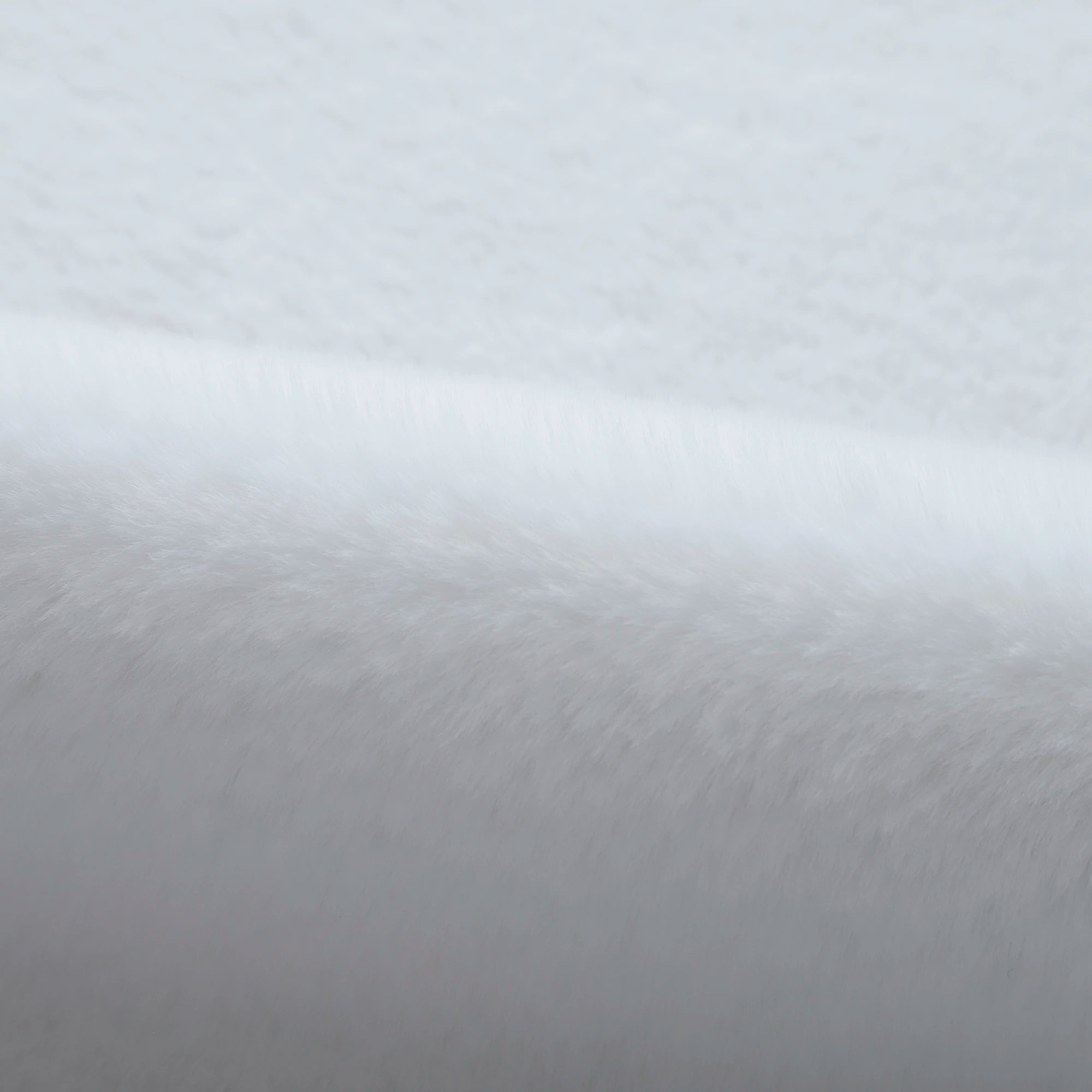 Sheepskin Imitation Chic Decor Rug | White