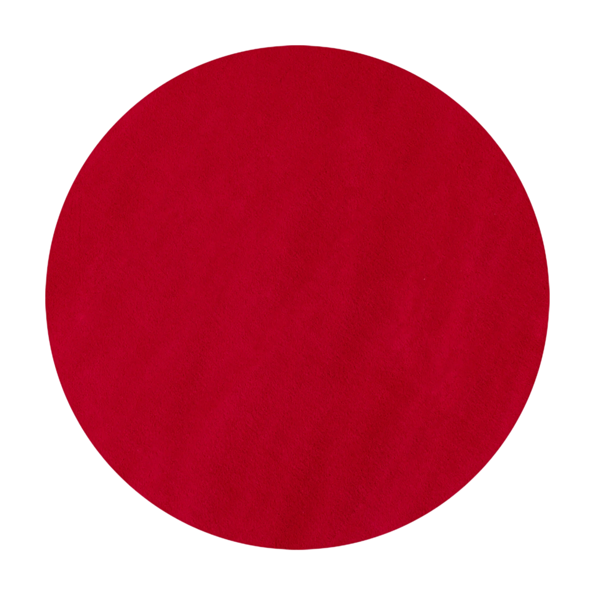 Plain Color Premium Decor Rug | Red