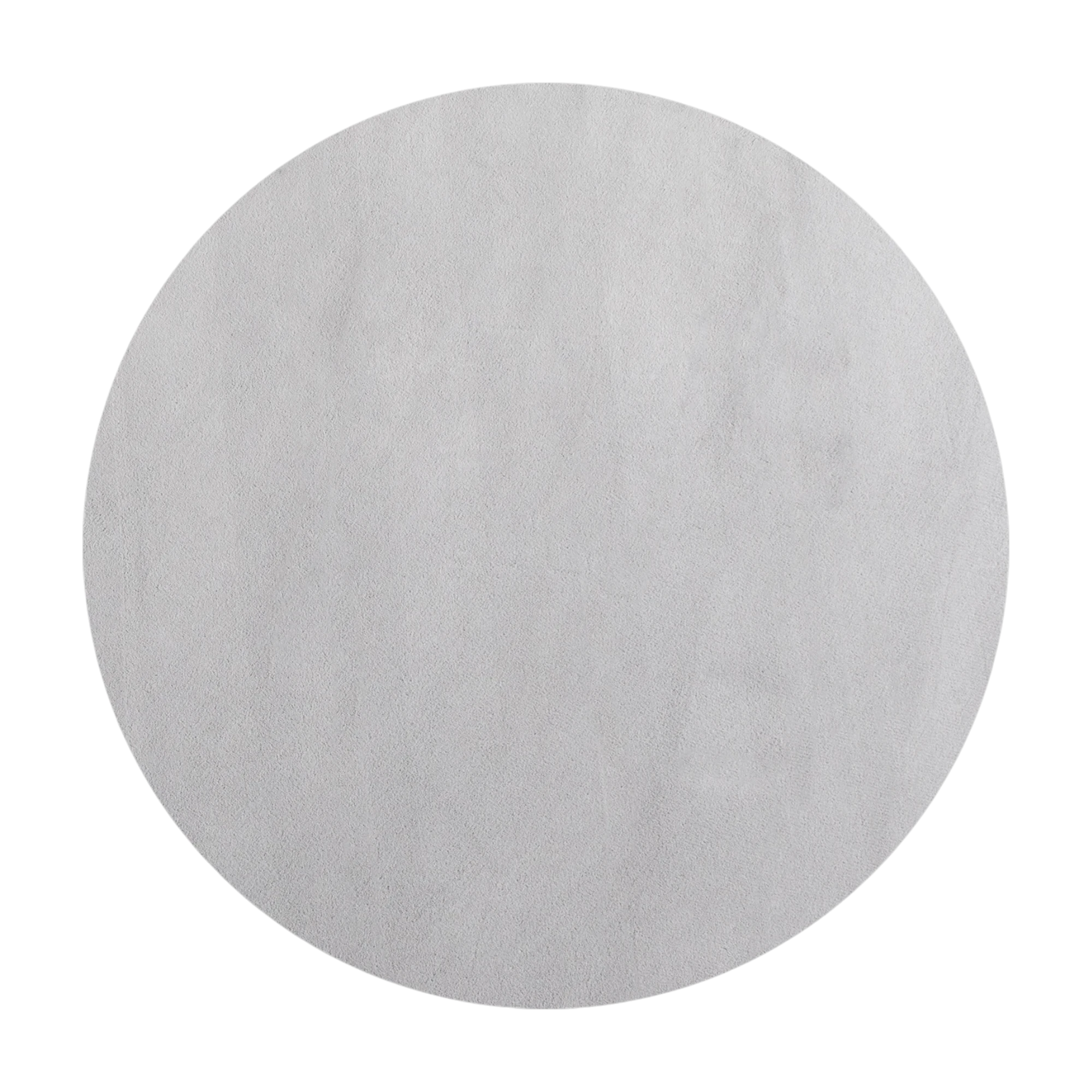 Plain Color Premium Decor Rug | Silver