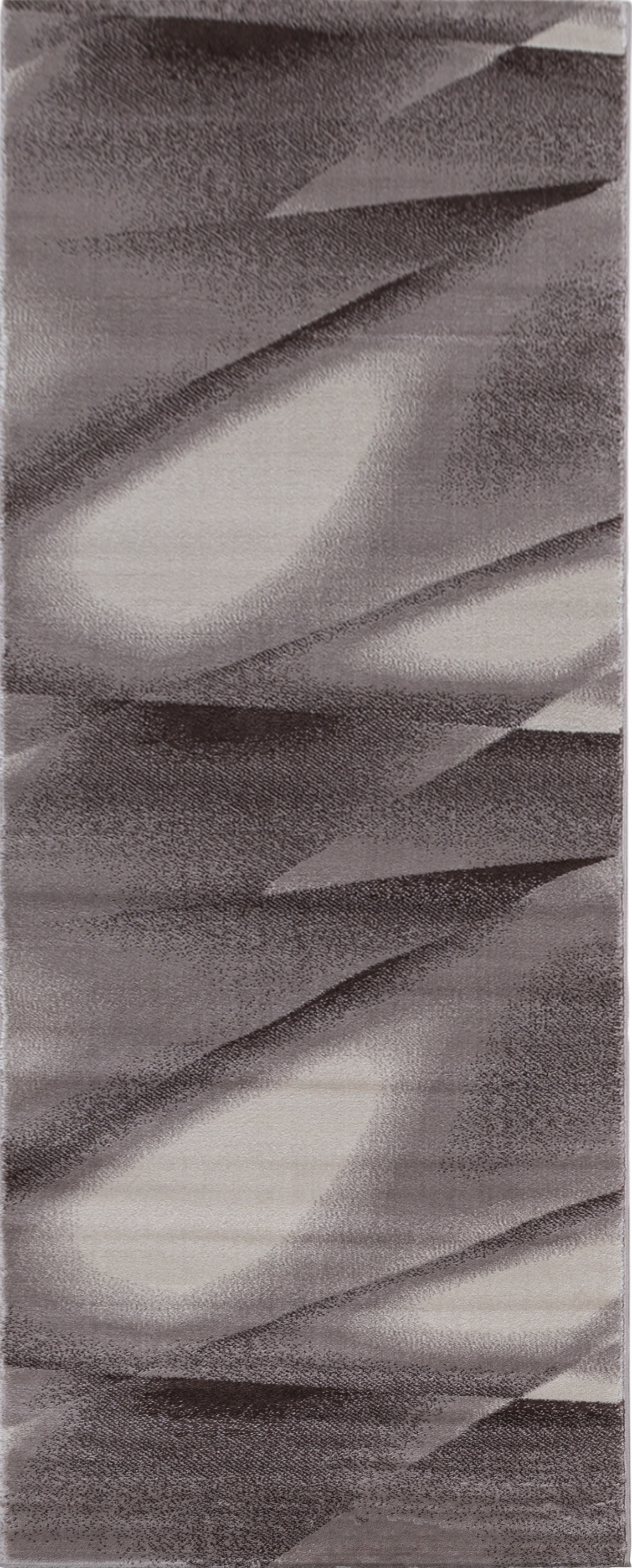 Tappeto Astratto con Design Fluido 3D | Marrone