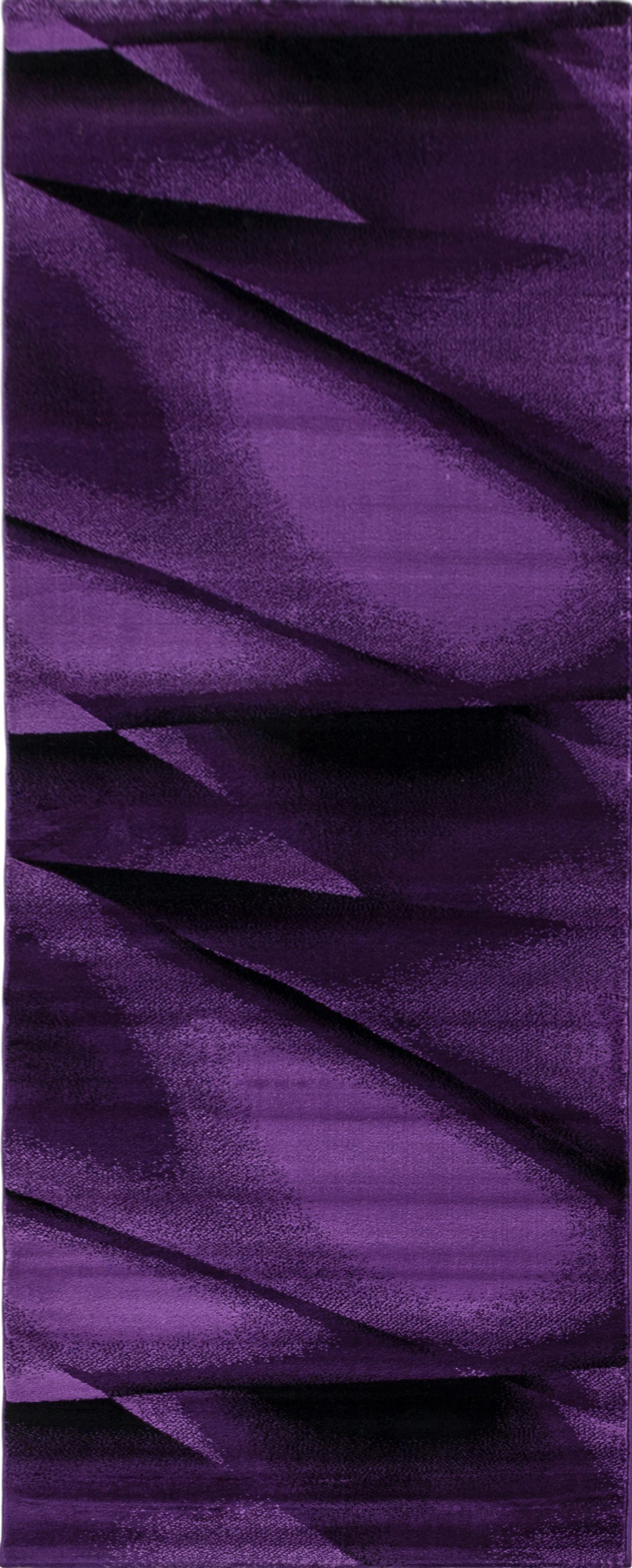 Tappeto Astratto con Design Fluido 3D | Viola