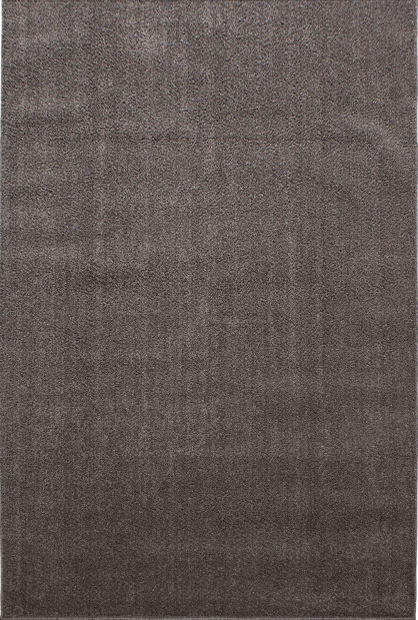 Solid Mokka Plush Weave Area Rug