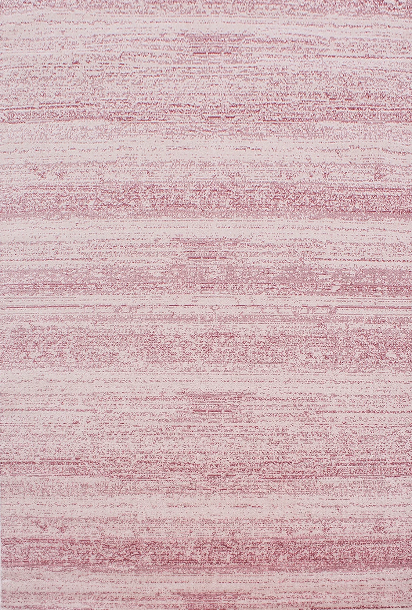 Modern Abstract Horizontal Stripe Area Rug | Pink