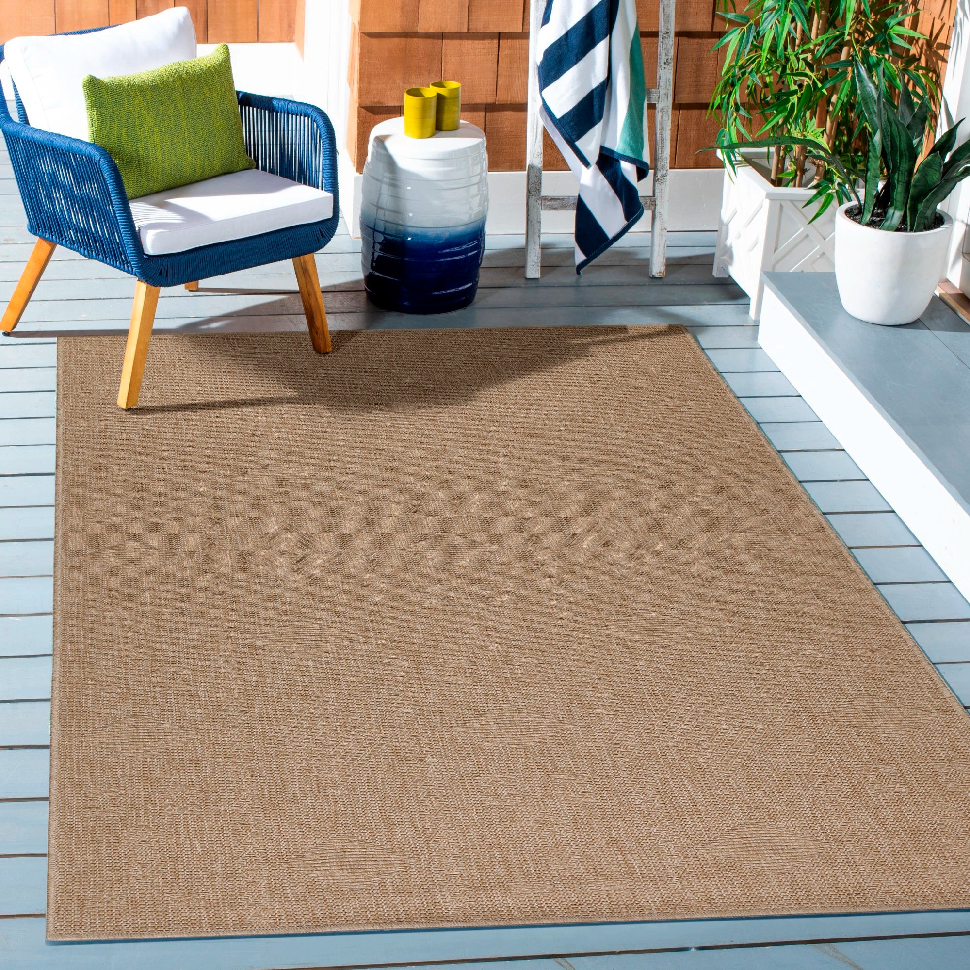 Vintage Neutral Jute Rug | Beige
