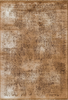 Vintage Look Abstract Oriental Style Rug | Copper 