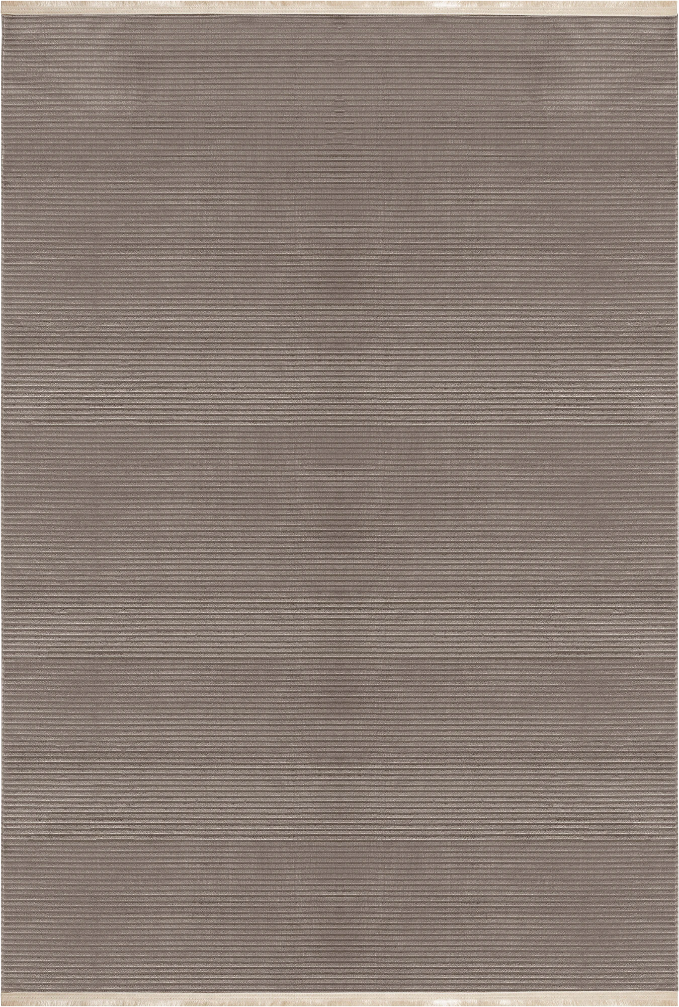 Striped Color Plain Premium Area | Mocca