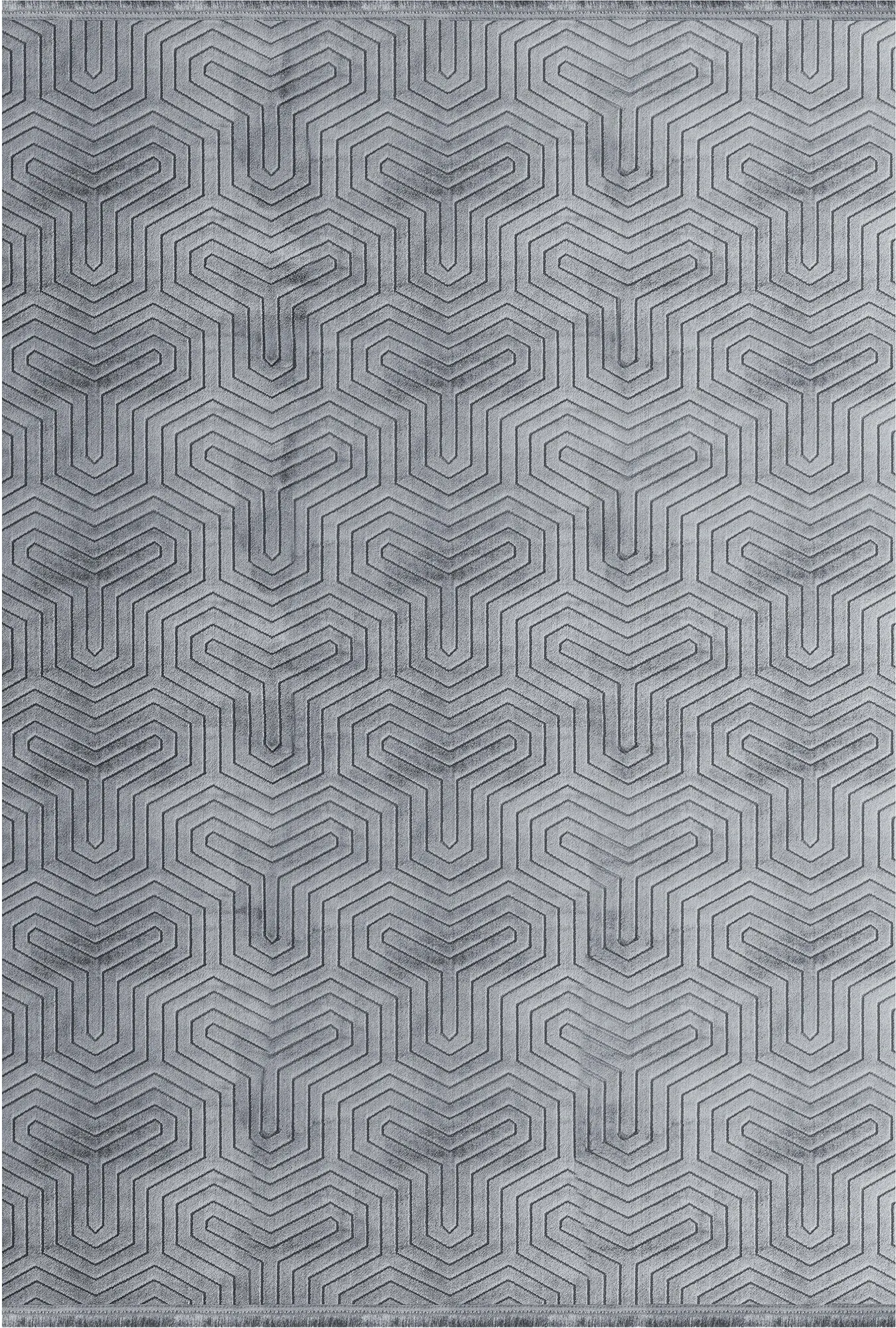 Solid Color Elegant Chic Area | Gray