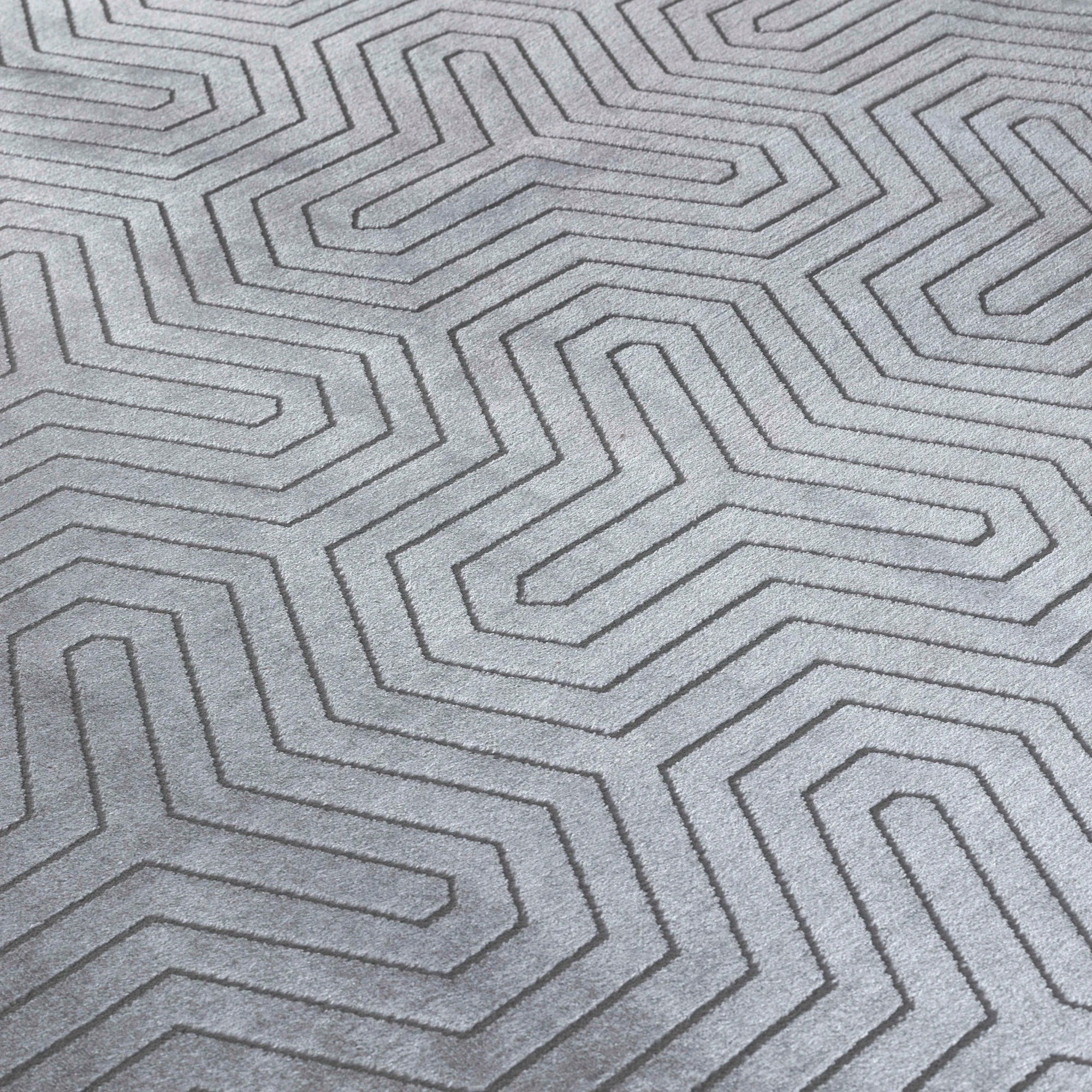 Solid Color Elegant Chic Area | Gray