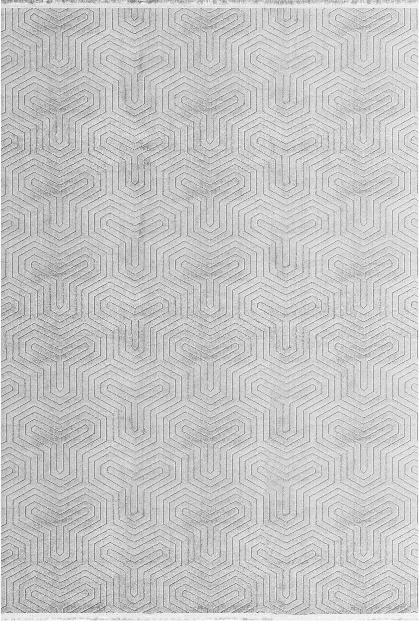 Solid Color Elegant Chic Area | Silver