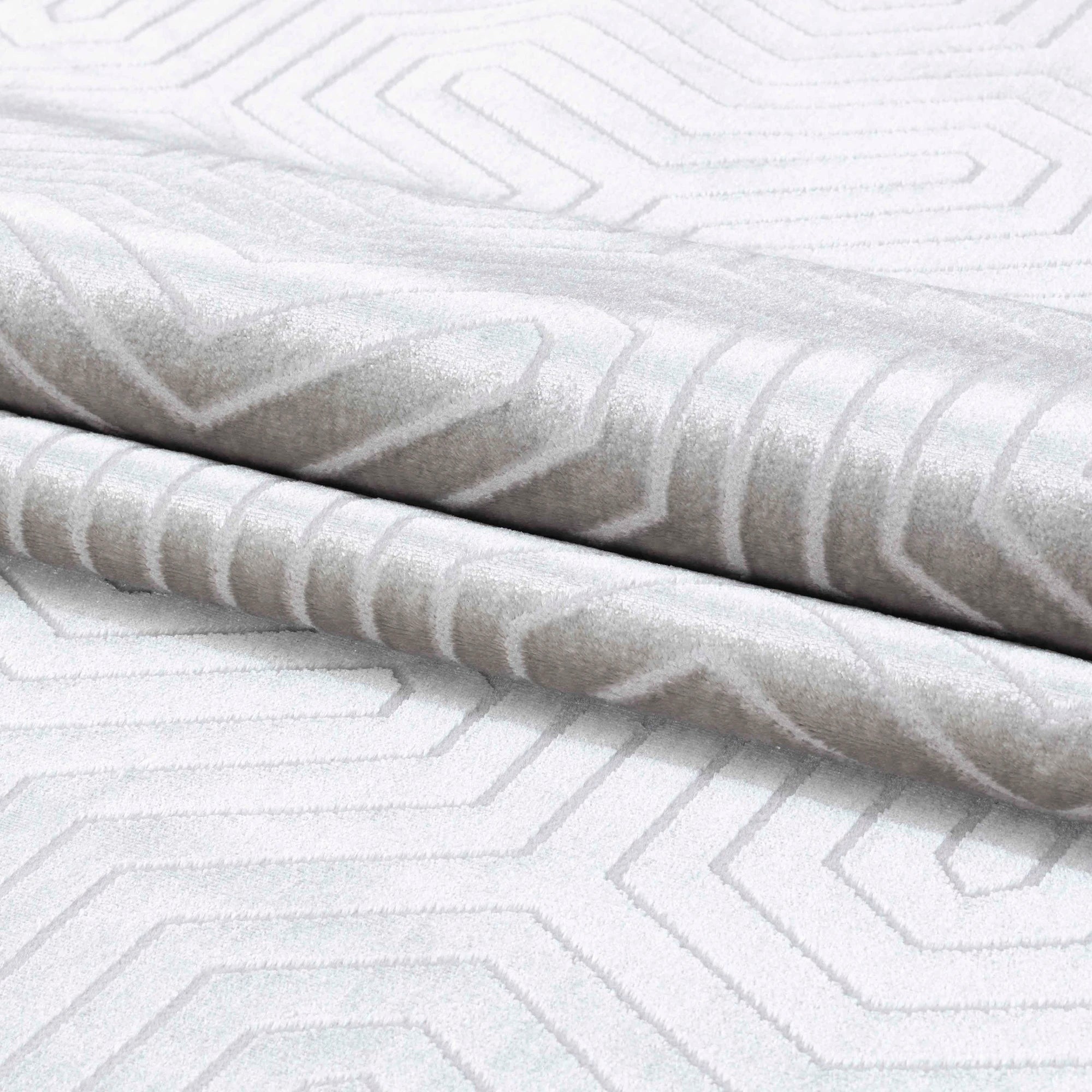 Solid Color Elegant Chic Area | Silver