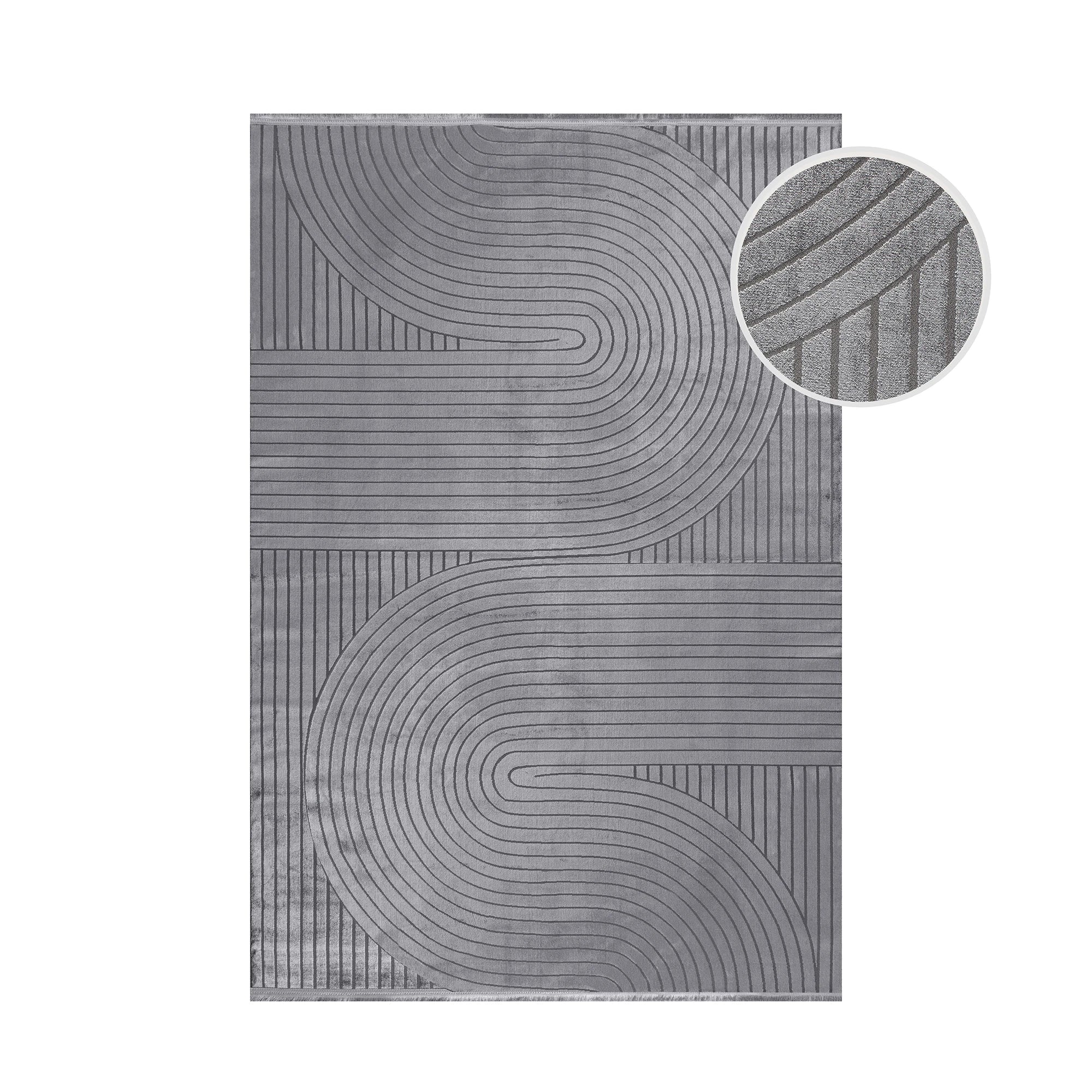 Clean Color Plain Refined Decor | Gray