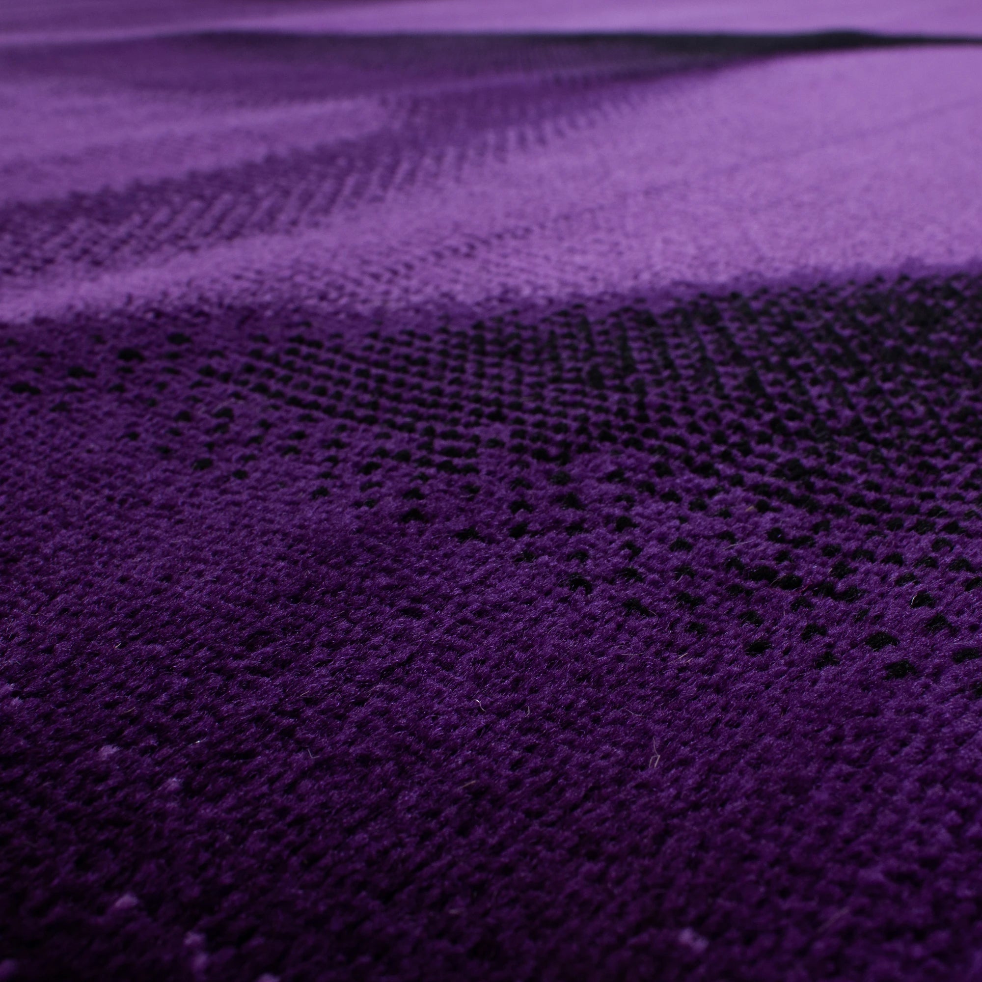 Modern Sculpted High-Low Abstract Carpet | Lila