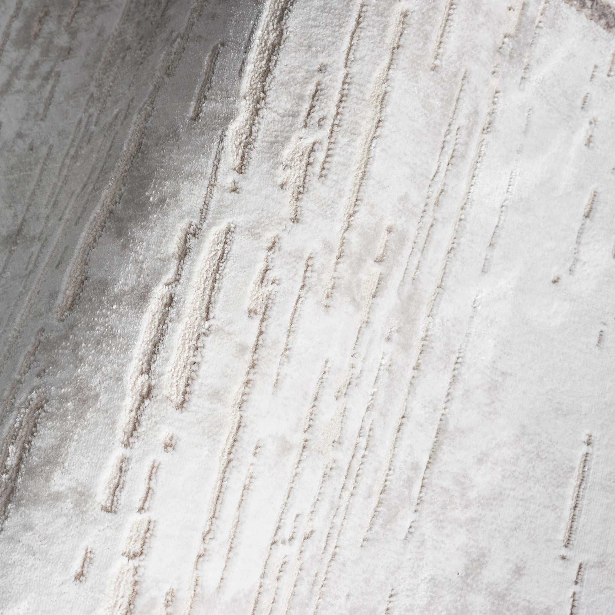 Concentric Lines Border Modern Rug | Brown