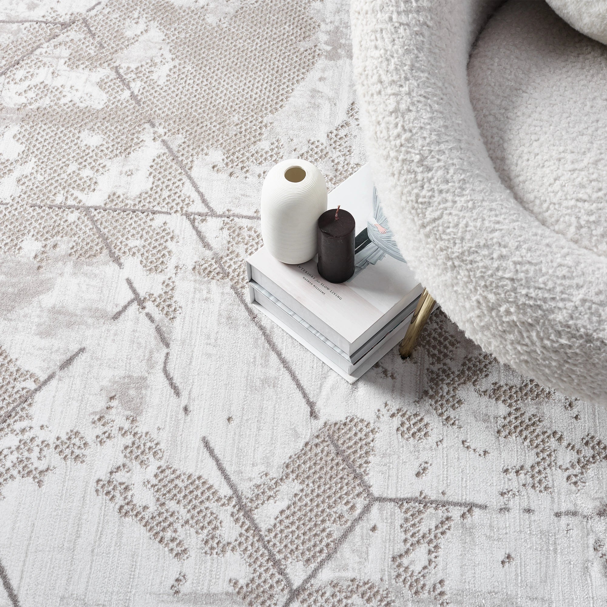 Luxury Soft Geometric Abstract Area Rug