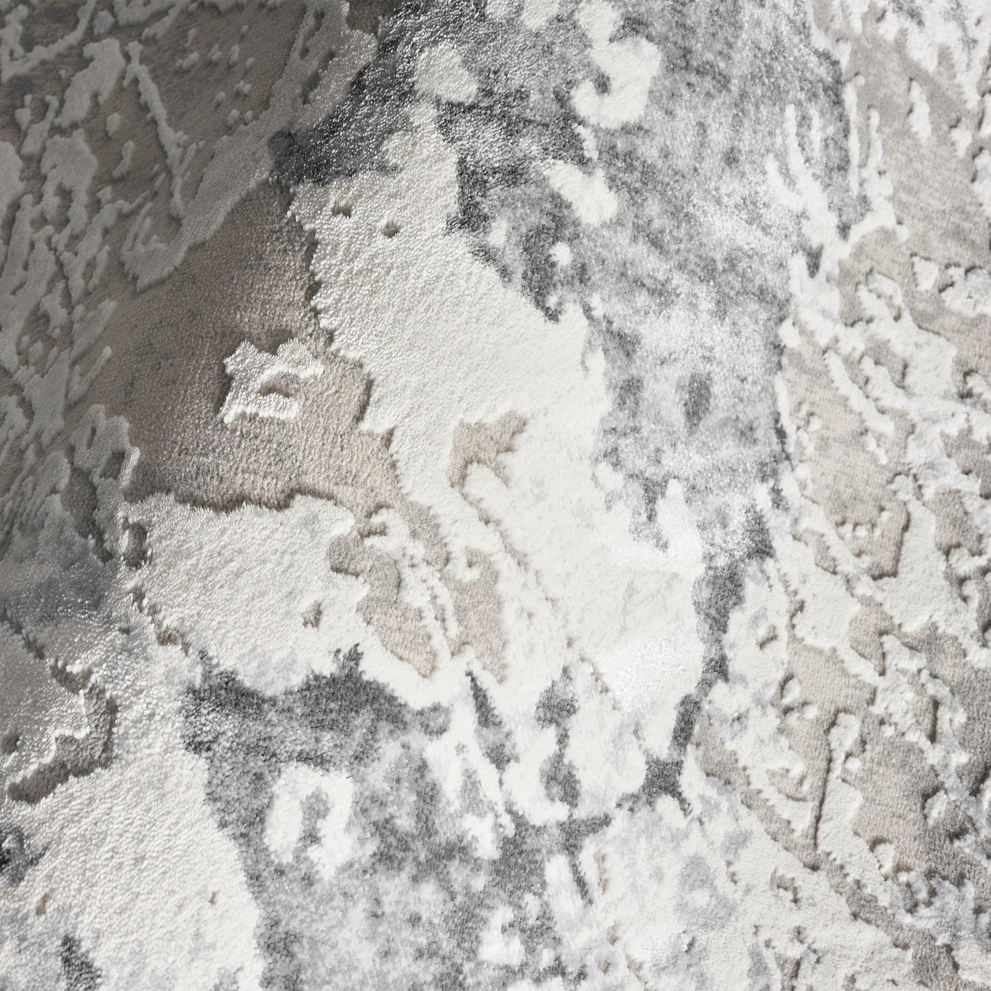 Limestone Vein Contemporary Rug | Gray