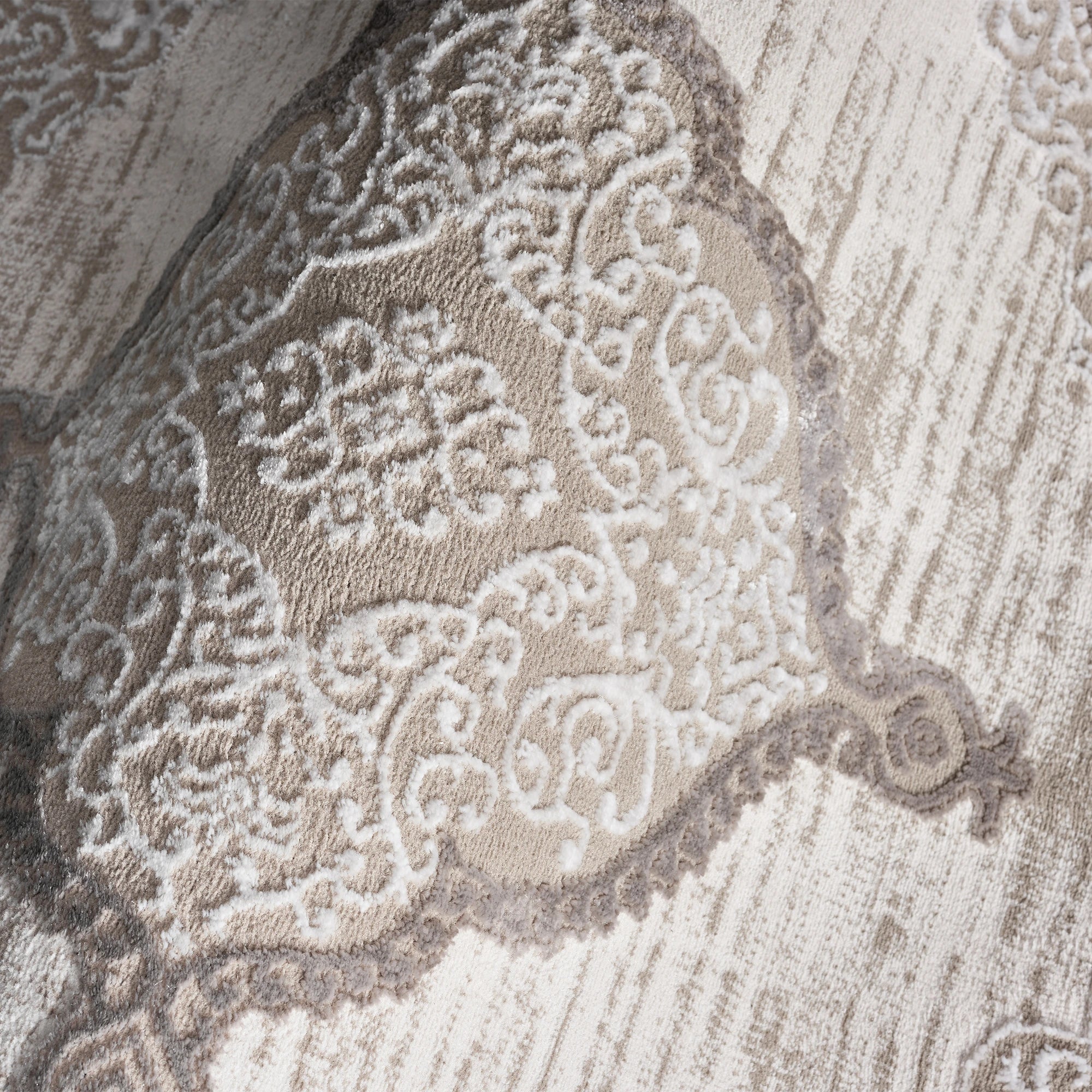 Classic Medallion Soft Area Rug