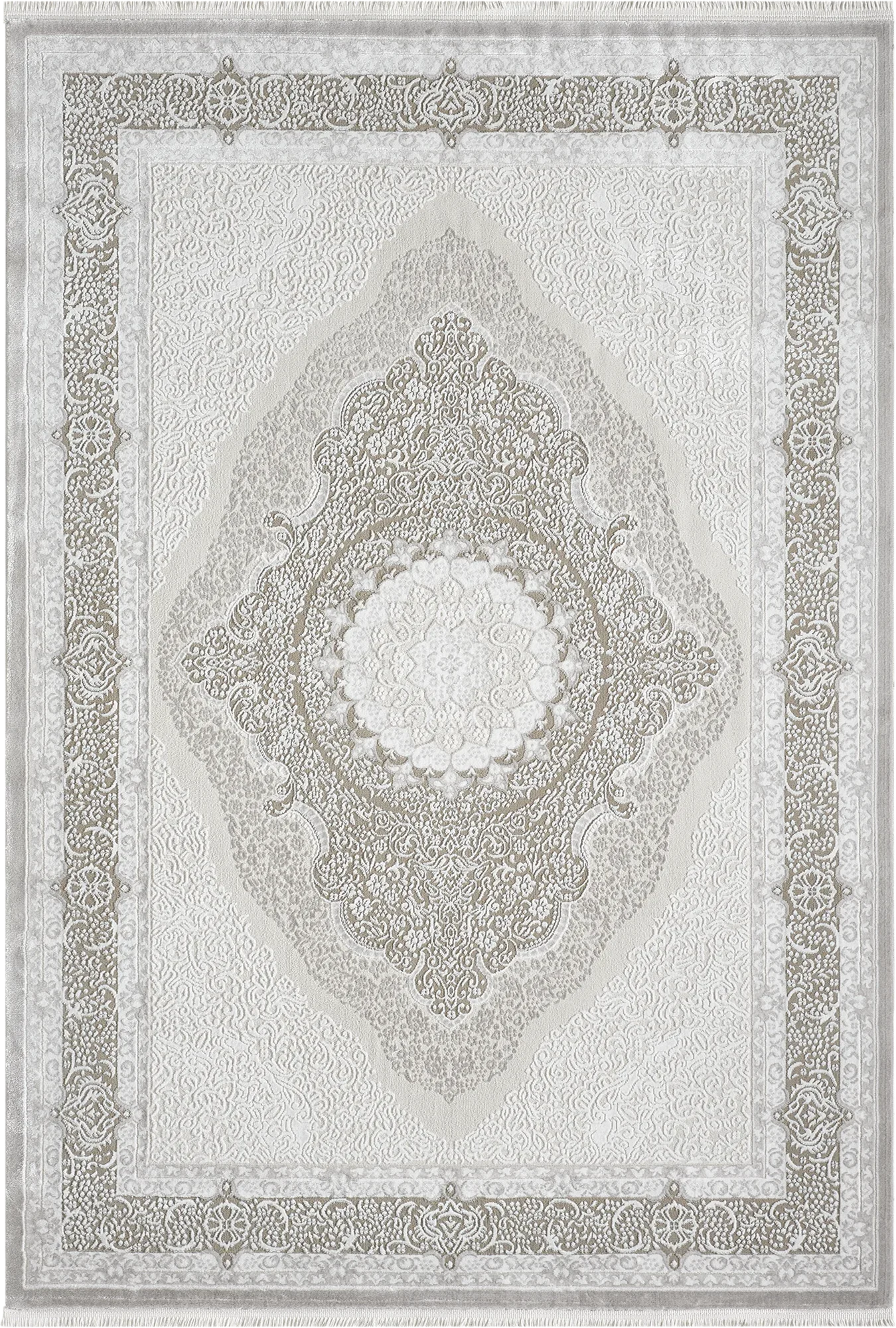 Ivory Classic Medallion Rug