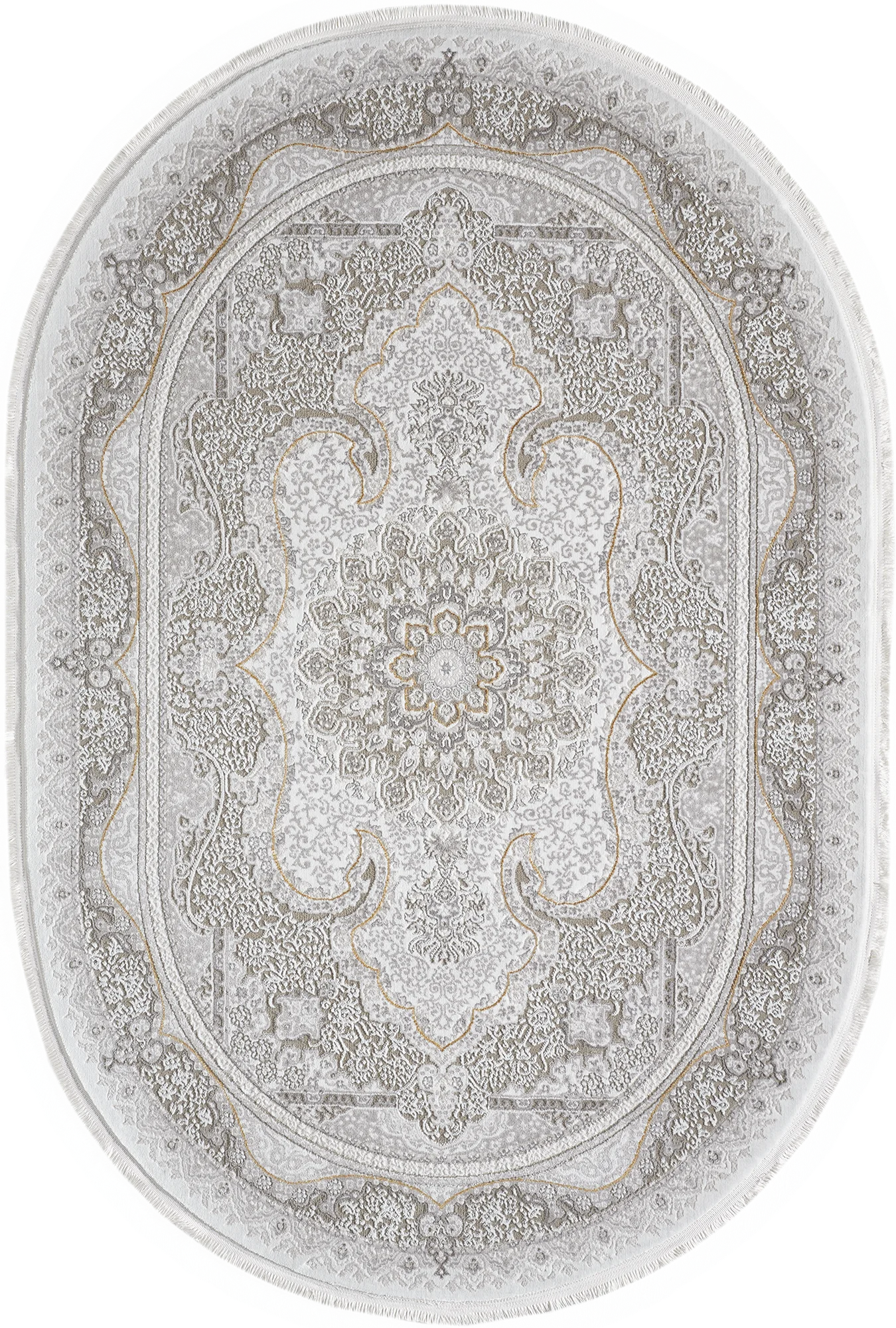 Classic Heart Medallion Rug