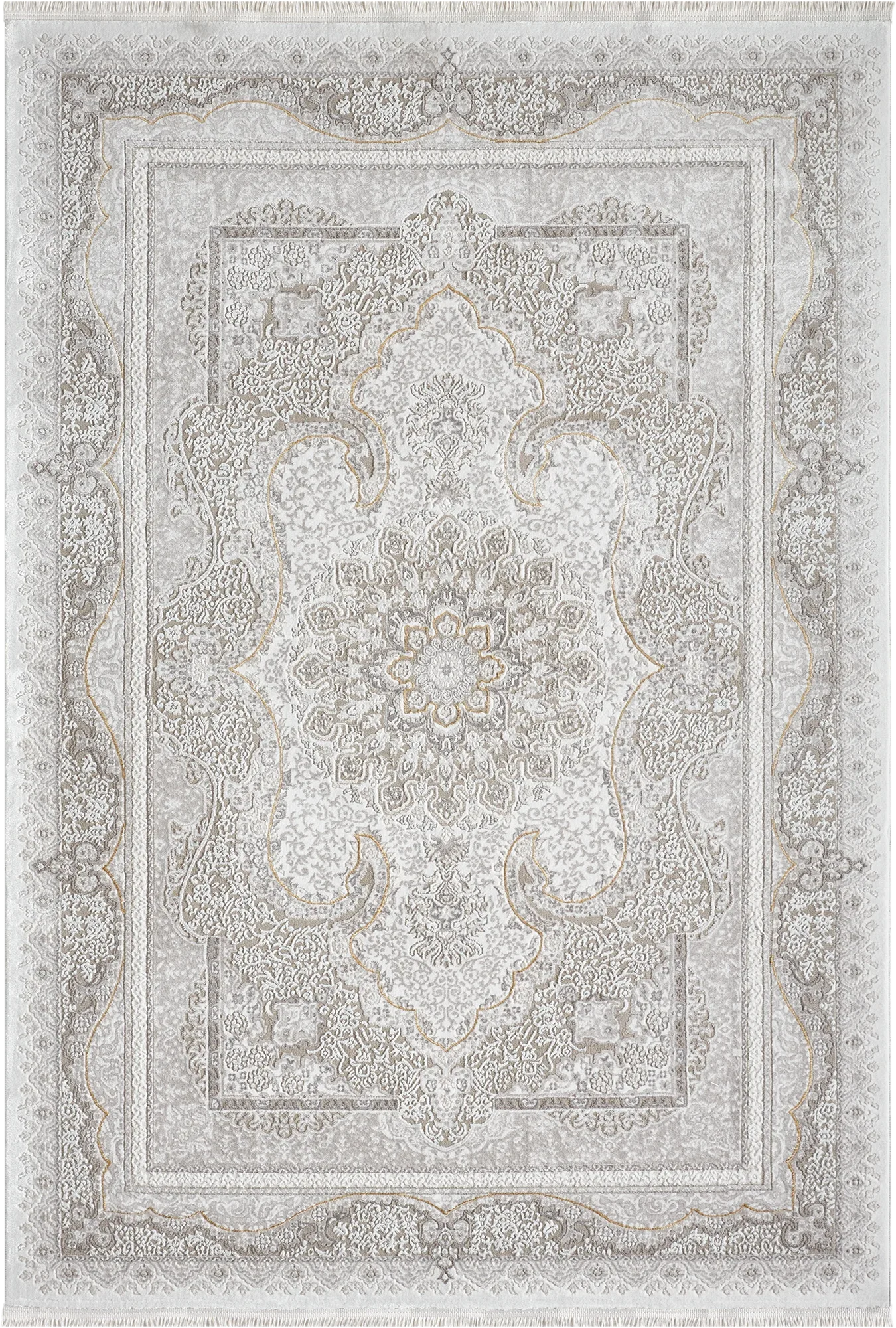 Classic Heart Medallion Rug