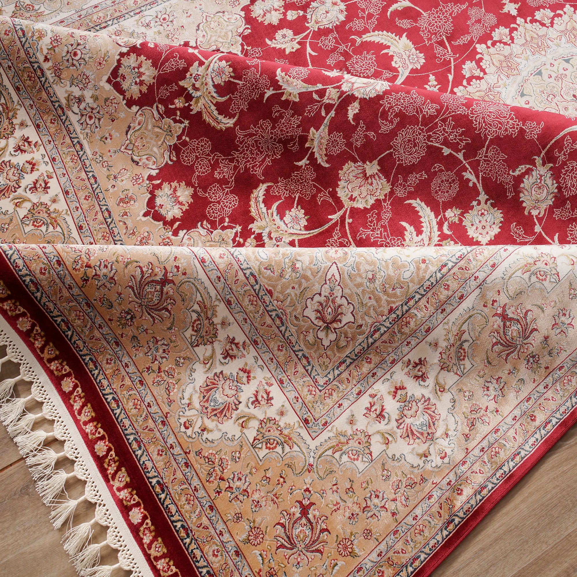 Exquisite Handcrafted Design 100% Natural Silk Rug - Bella Rugs