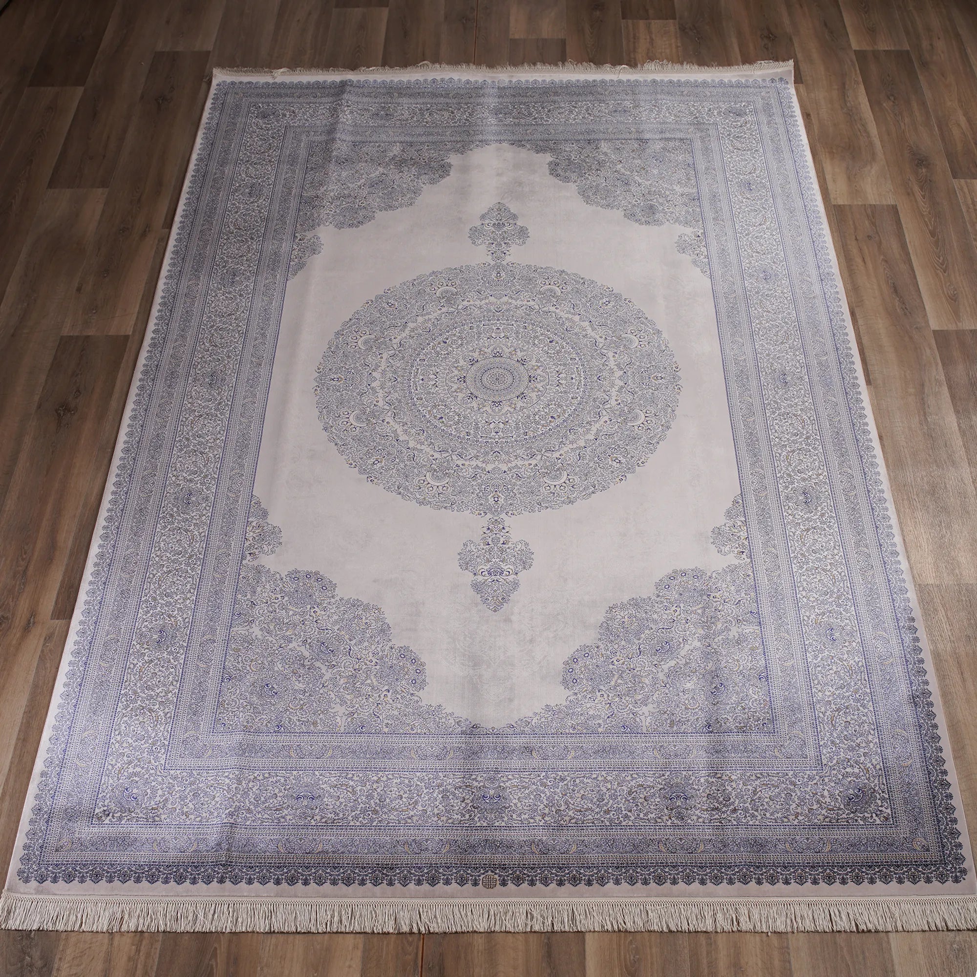 Impeccable Details 100% Handmade Pure Silk Rug - Bella Rugs