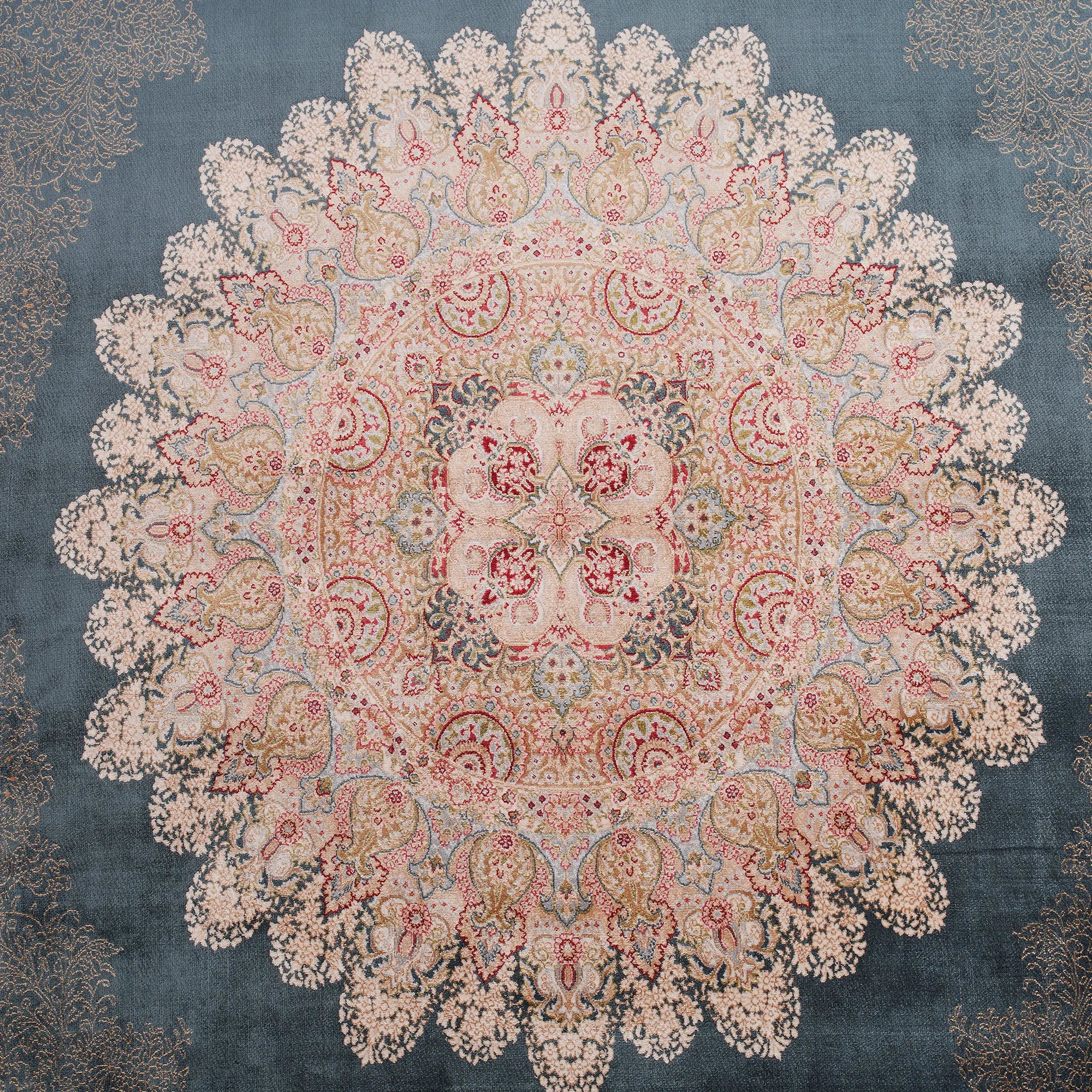 One of a Kind Exclusive Handwoven Premium Silk Rug - Bella Rugs