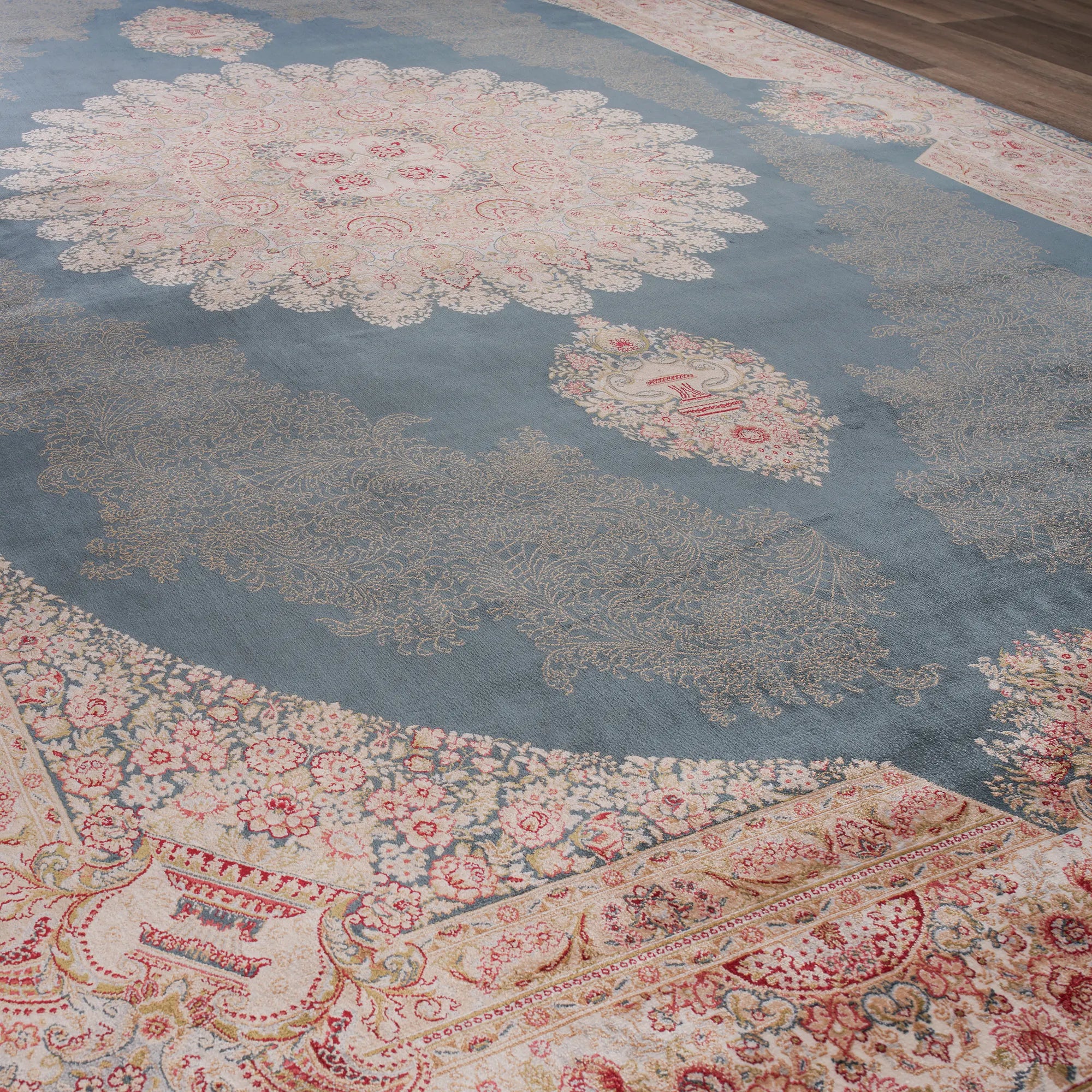 One of a Kind Exclusive Handwoven Premium Silk Rug - Bella Rugs