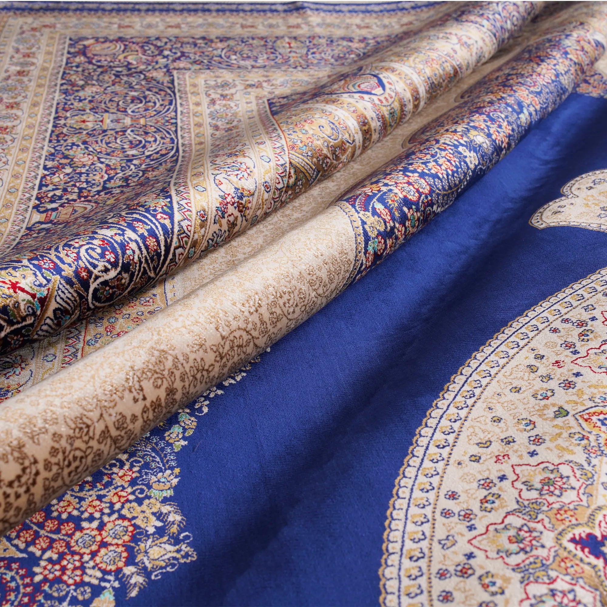 The Finest Handwoven Design Palatial Silk Rug - Bella Rugs