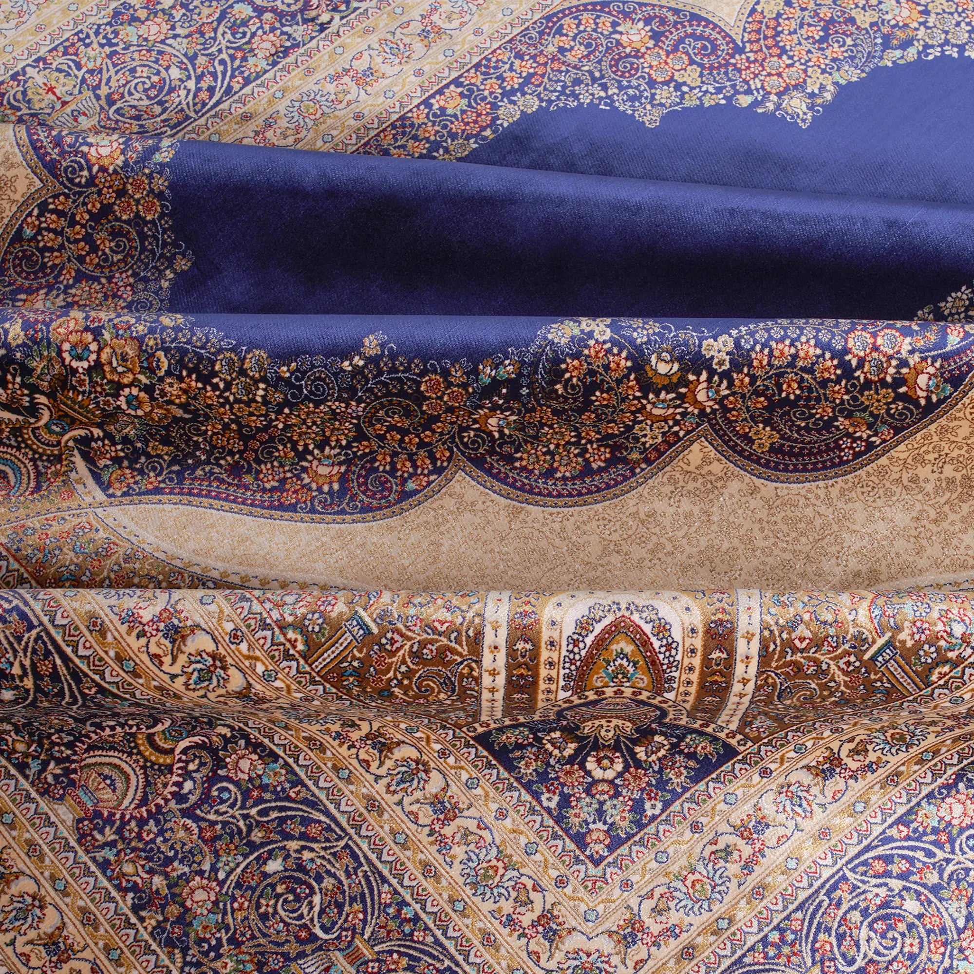 The Finest Handwoven Design Palatial Silk Rug - Bella Rugs