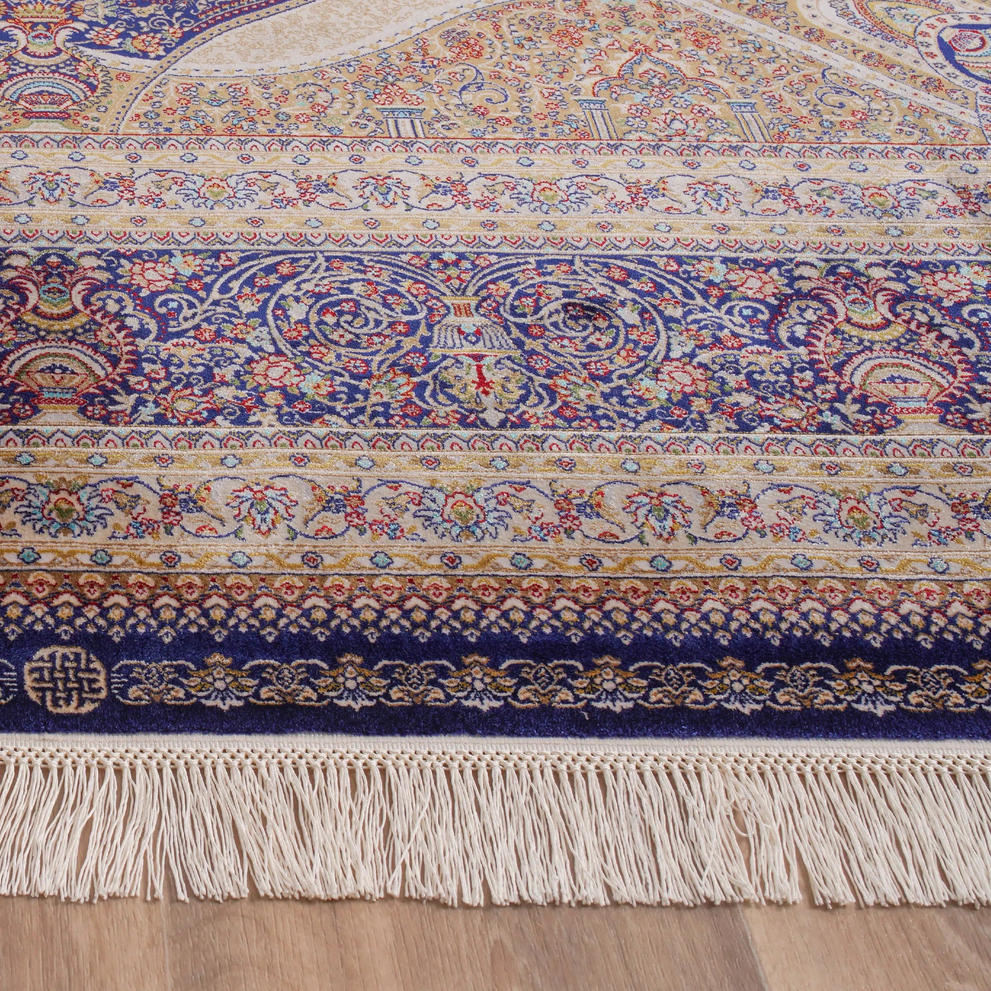 The Finest Handwoven Design Palatial Silk Rug - Bella Rugs
