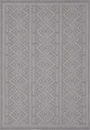 West Natural Sisal Rug Gray Gray