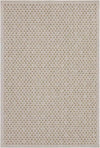 Triangle Pattern Sisal Rug Beige Beige