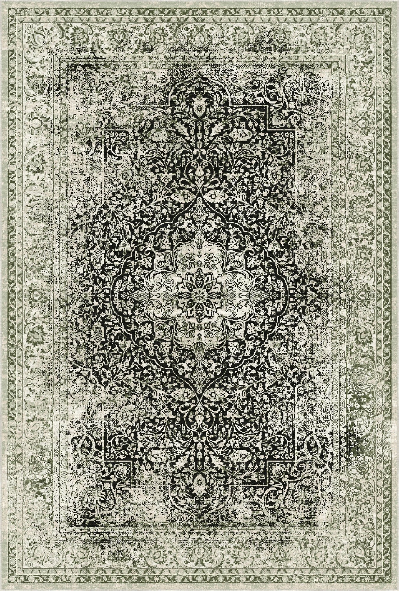 Sage Onyx Medallion Rug