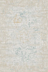 Luminous Teal Sand Rug Beige