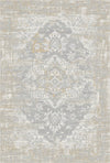 Luminous Silver Mirage Rug Light Gray