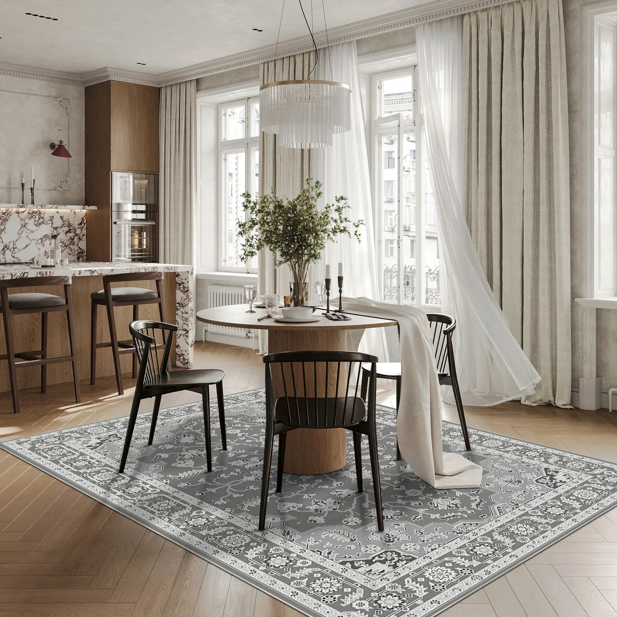 Tappeto Eden Perla Grigio